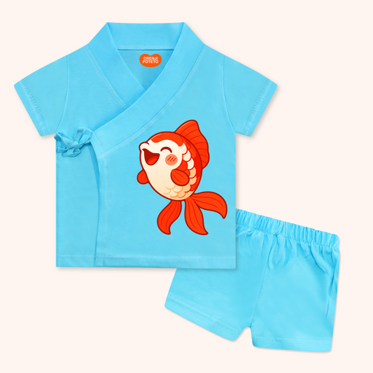 Short Sleeve Kimono Co-Ord Set