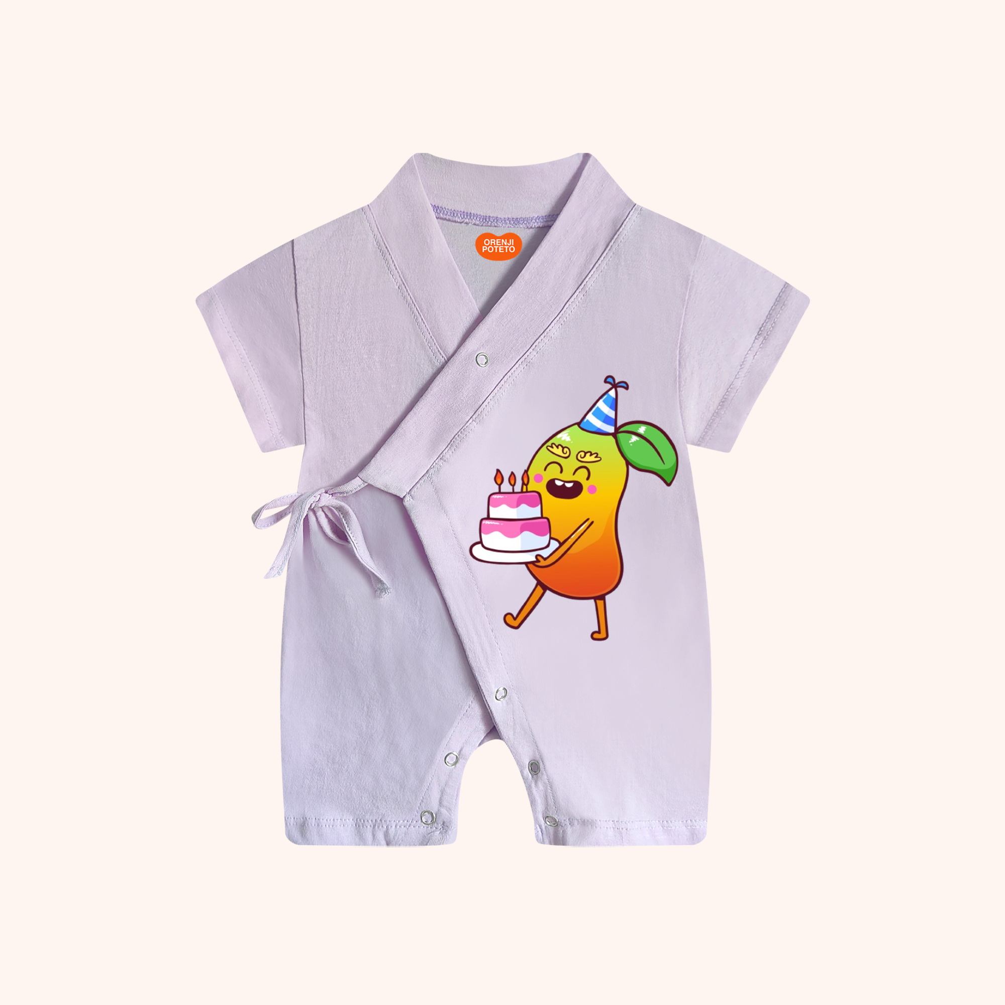 Kimono Baby Romper