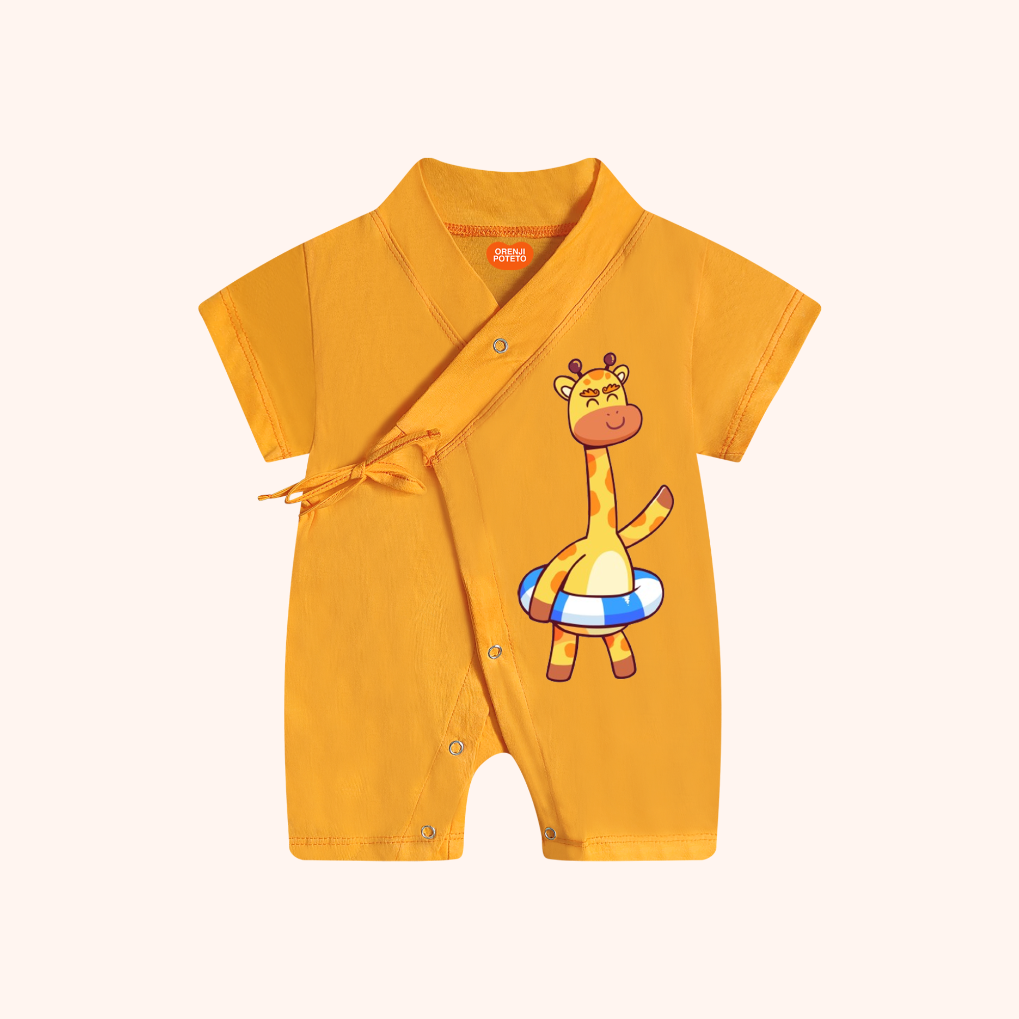 Kimono Baby Romper