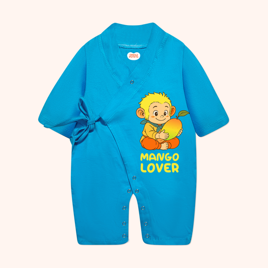 Long Kimono Baby Romper