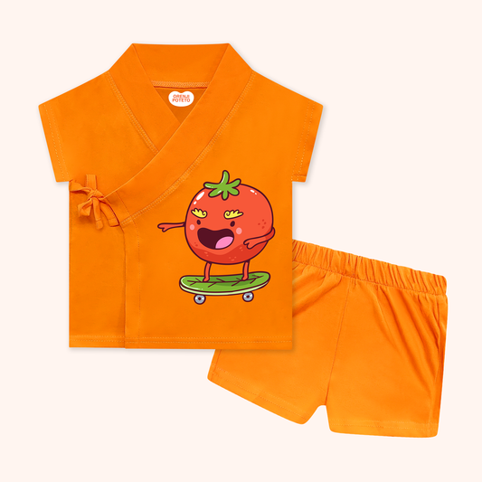 Sleeveless Kimono Co-Ord Set